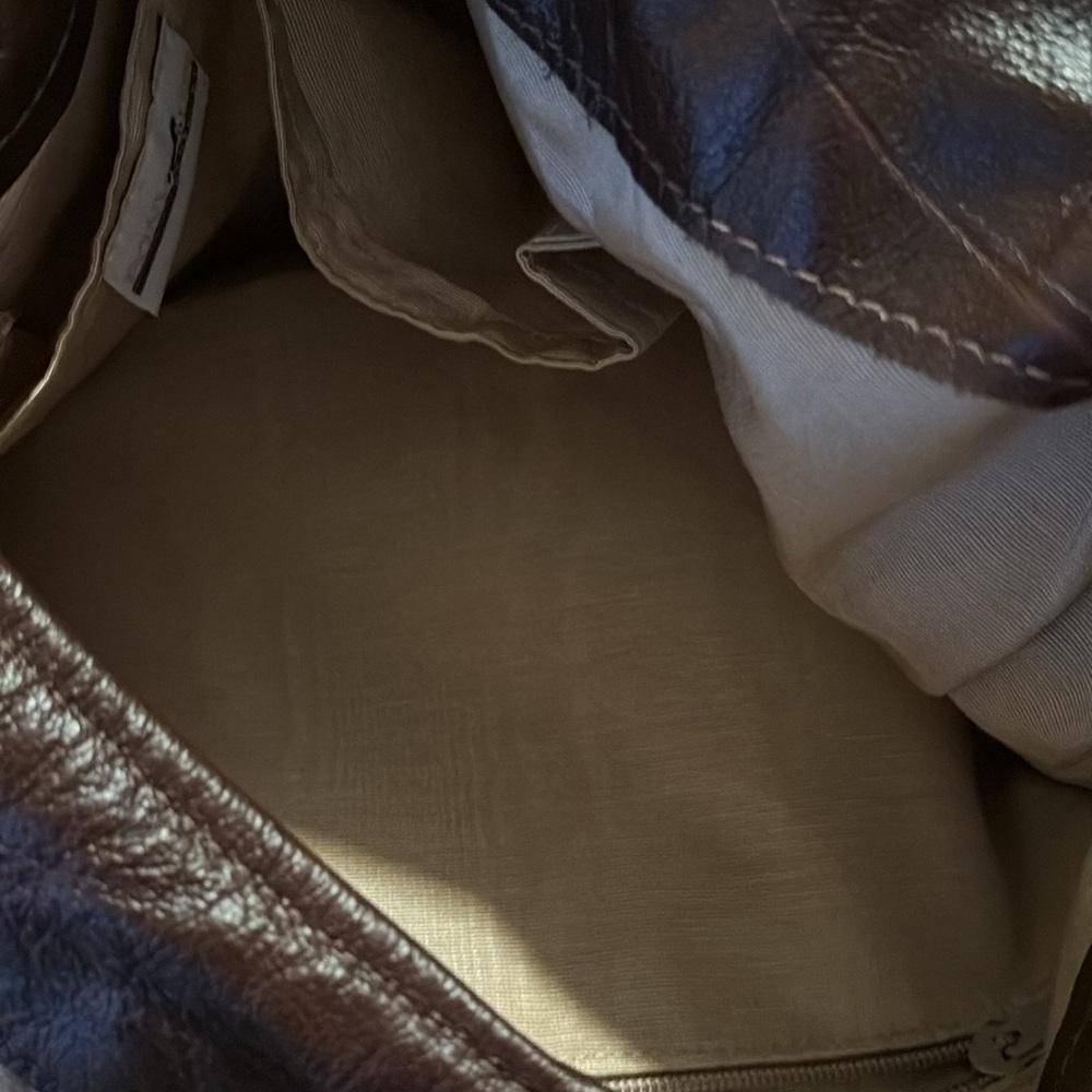 Pony up brand Brown Leather Women's Bag - Picture 9 of 10